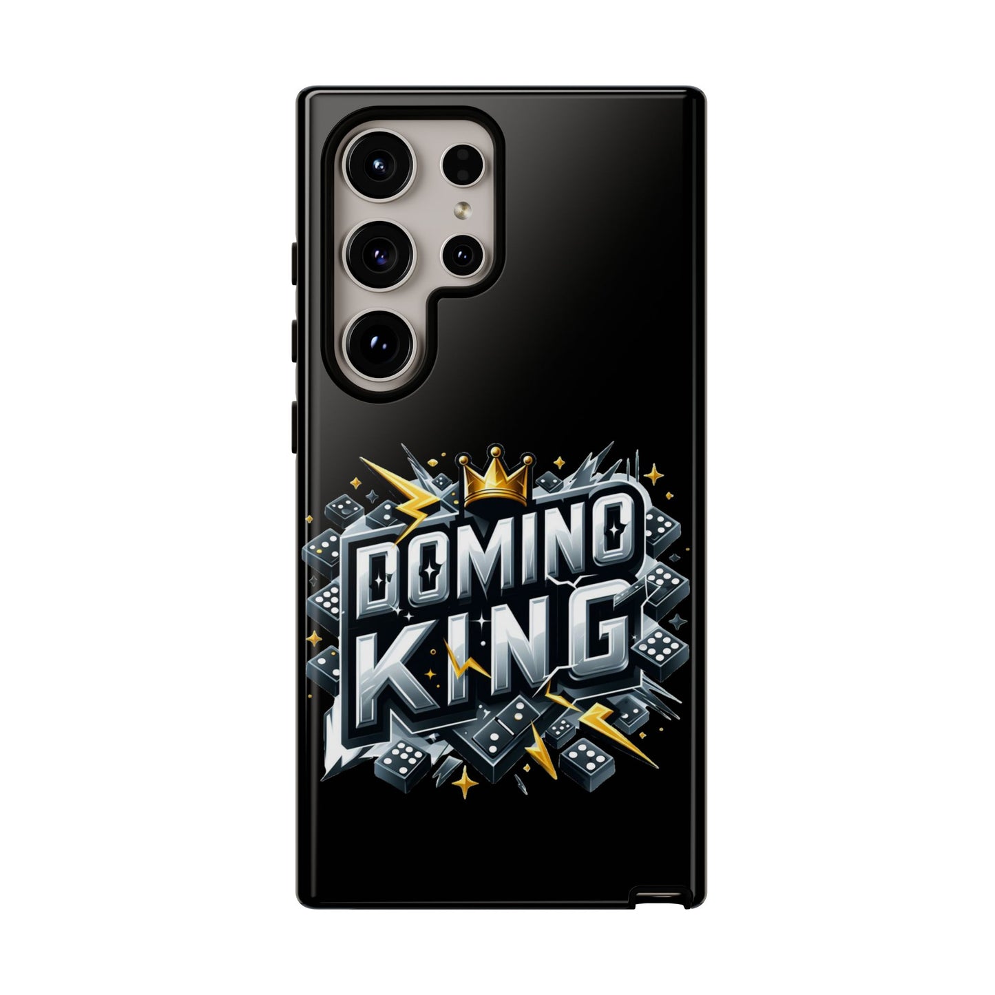 Domino King Tough Case For Samsung Galaxy - Dominoes Vibes Phone Case- Domino Players
