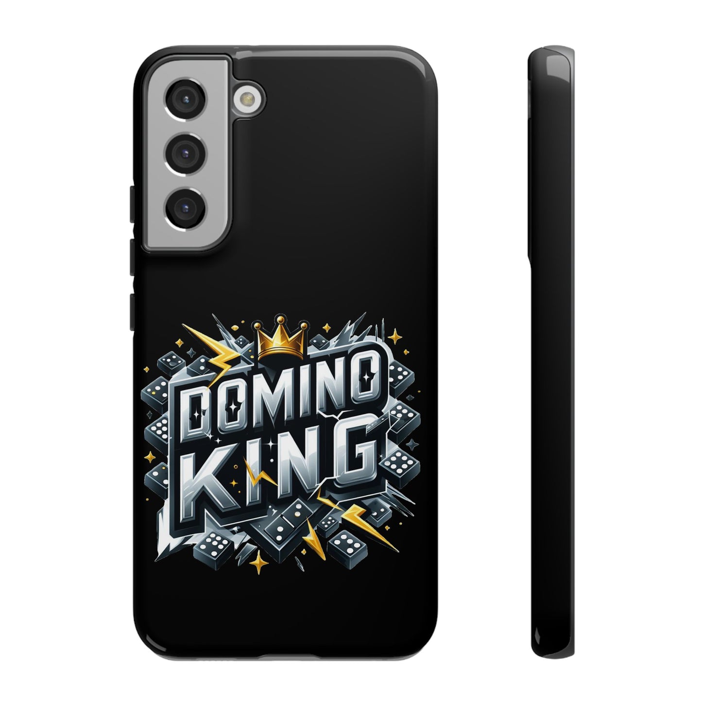 Domino King Tough Case For Samsung Galaxy - Dominoes Vibes Phone Case- Domino Players