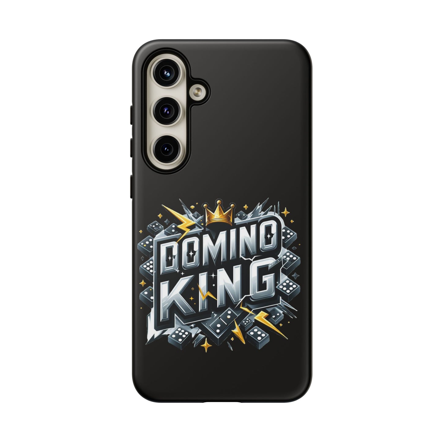 Domino King Tough Case For Samsung Galaxy - Dominoes Vibes Phone Case- Domino Players
